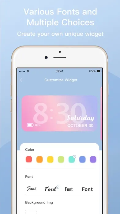 Скриншоты Hey Widget