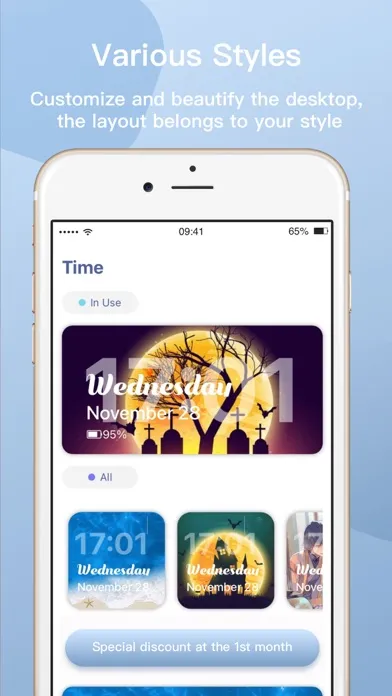 Скриншоты Hey Widget