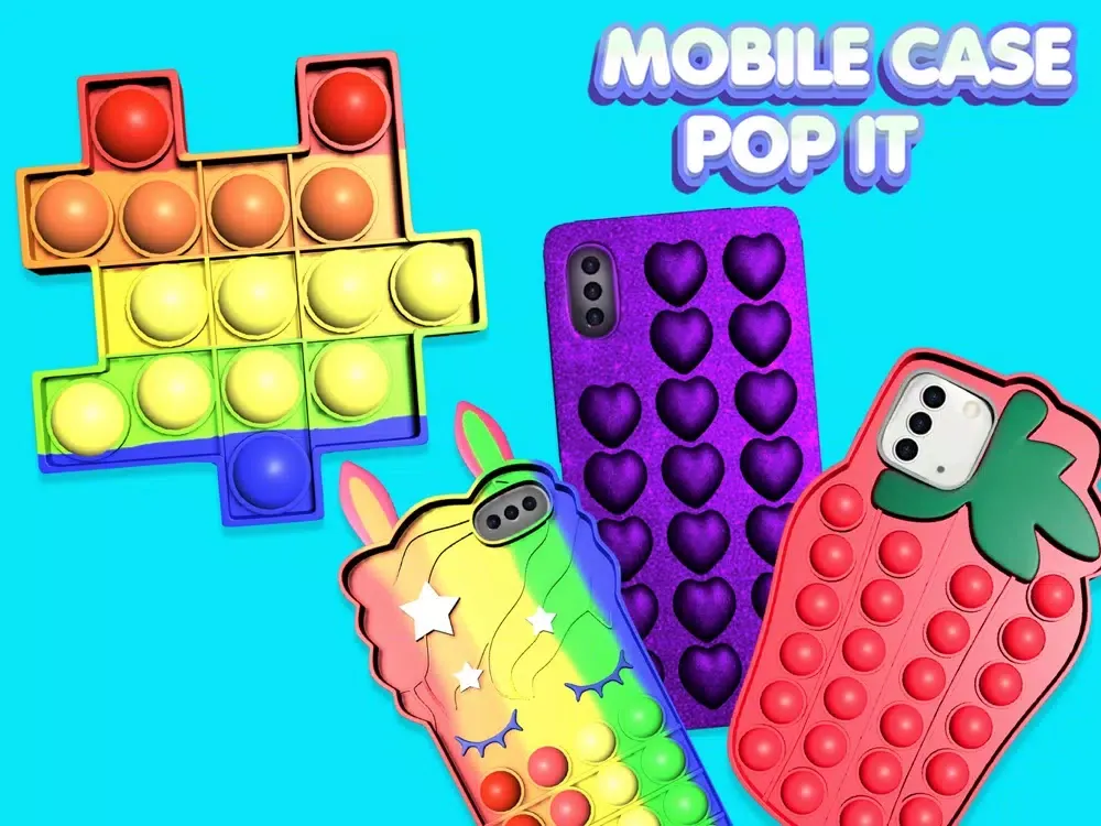 Pop It DIY Phone Case Toys iPad  Screenshots