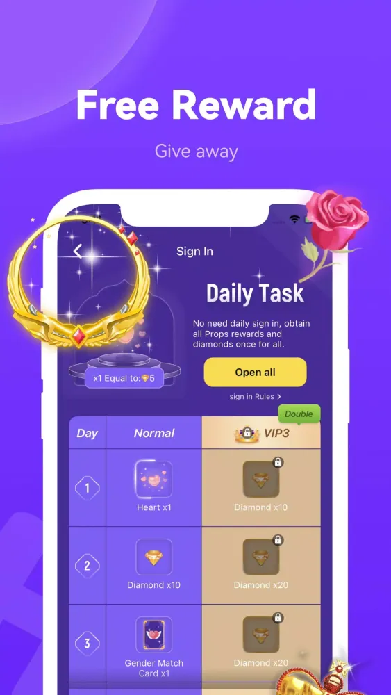 Heya - Video chat.Live.Friends应用截图