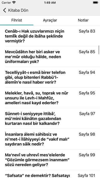 Risale-i Nur Şerhleri - Heybil سکرین شاٹس