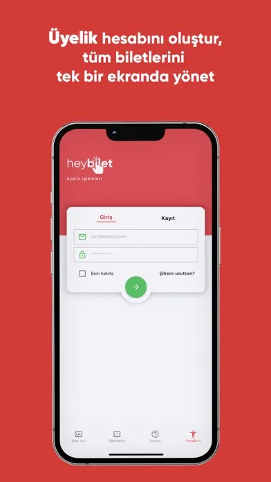 Capturas de tela do Heybilet—Turkey Flight Tickets
