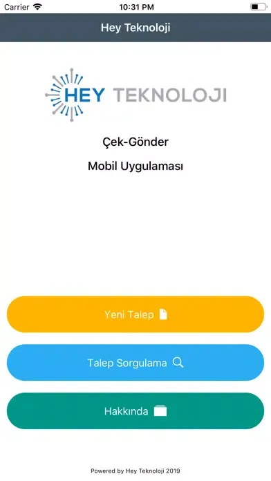 Ảnh chụp màn hình của Çek-Gönder