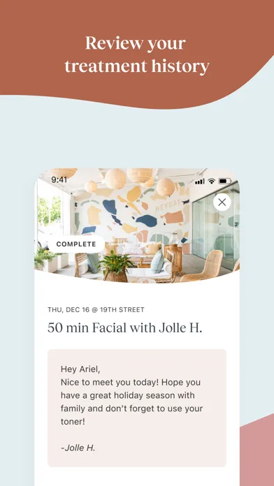 Heyday Skincare Screenshots