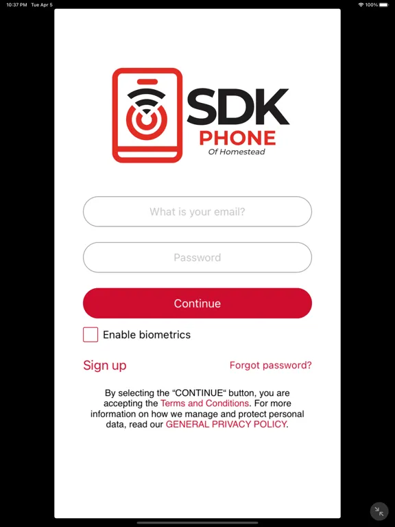 SDKH Phone iPad  Screenshots