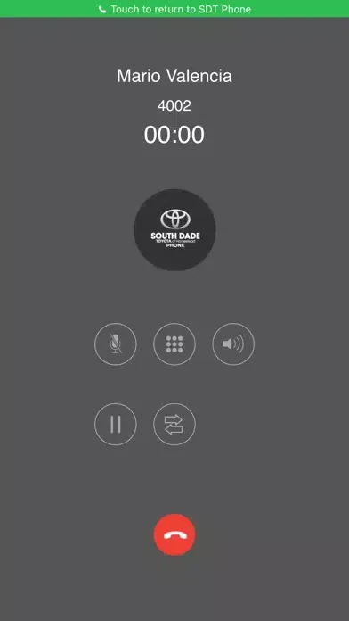 Ảnh chụp màn hình của SDT Phone