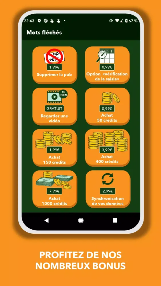 Mots fléchés Screenshots