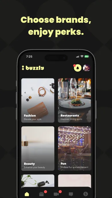 Buzzly: UGC Collabs & Perks স্ক্রিনশট