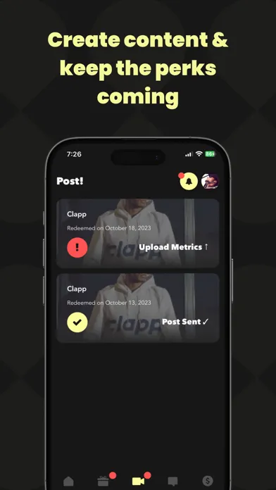 Buzzly: UGC Collabs & Perks স্ক্রিনশট