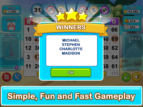 تصاویر Hey Bingo™: Classic Bingo Game iPad 