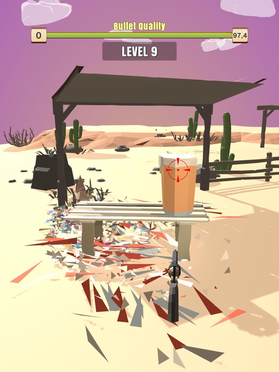 Tangkapan skrin Bullet Shop 3D iPad 