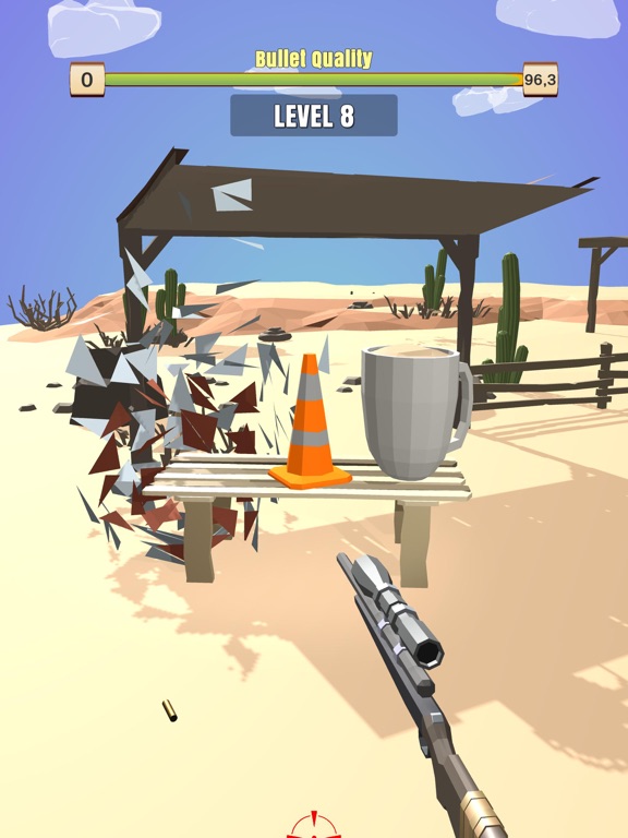 Tangkapan skrin Bullet Shop 3D iPad 