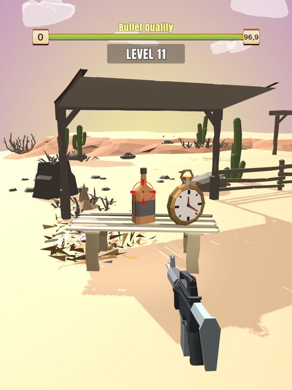 Tangkapan skrin Bullet Shop 3D iPad 