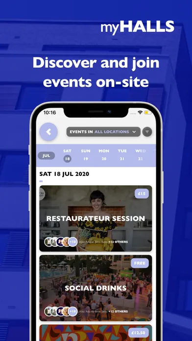 myHALLS應用截圖