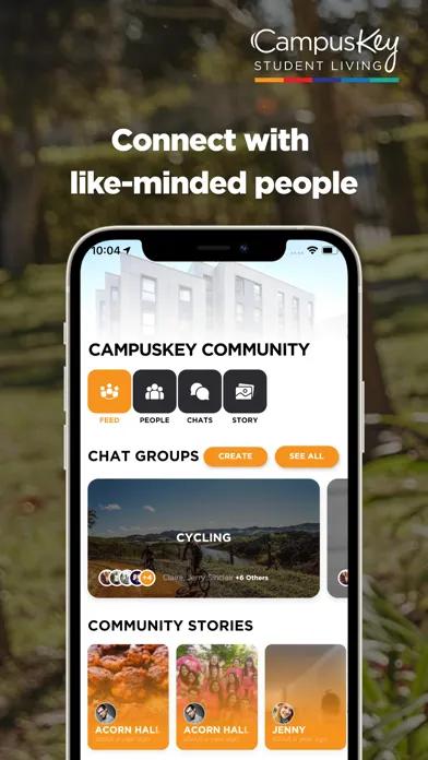 Capturas de tela do CampusKey Life