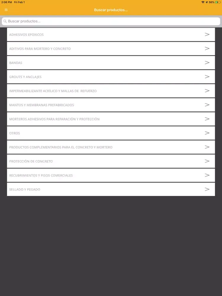 Sika App iPad  스크린샷