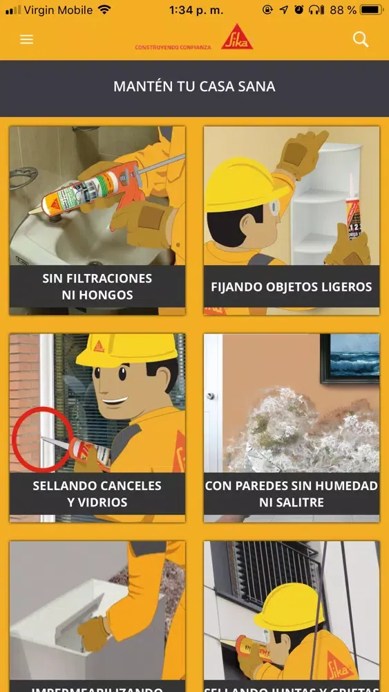 Sika App 스크린샷