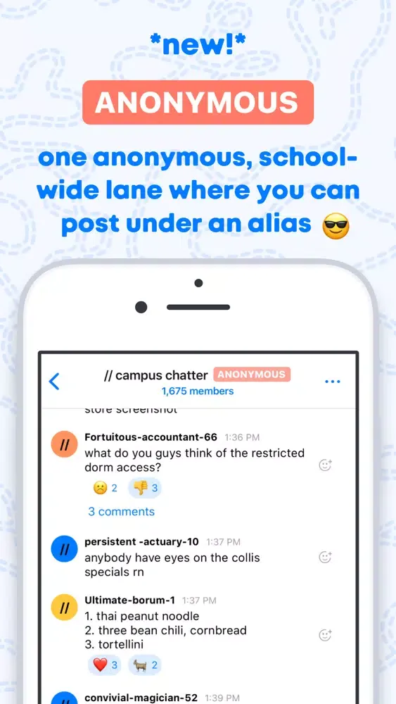 Lanes - Campus Chat应用截图