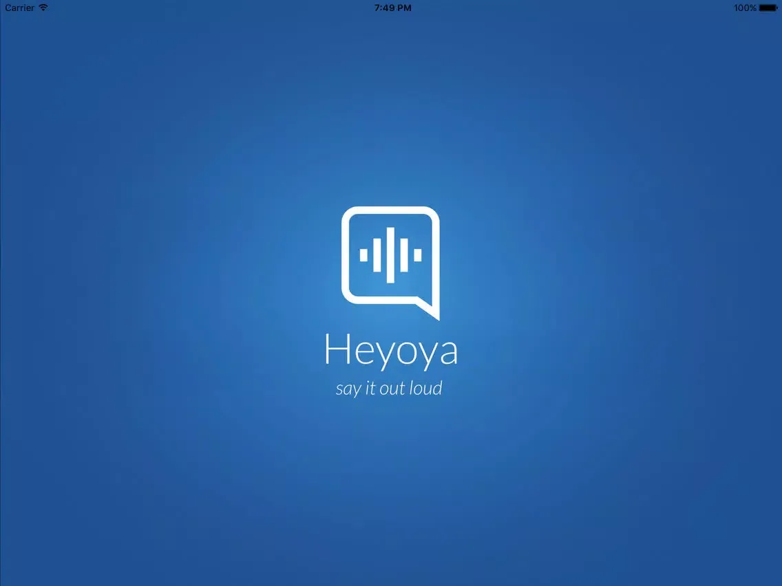 Zrzuty ekranu Heyoya - Voice Comments iPad 