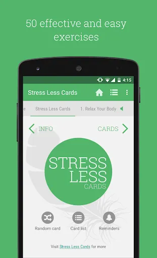 Stress Less Cards應用截圖