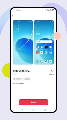 Ảnh chụp màn hình của Theme