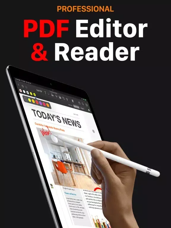 PDF Office, Edit Adobe Acrobat iPad 應用截圖