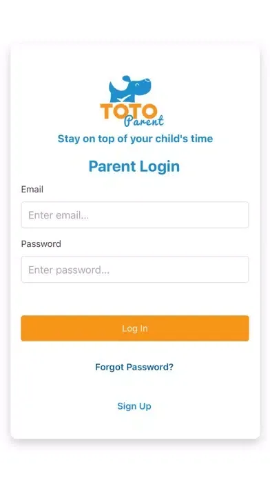 Hey Toto Parent Screenshots