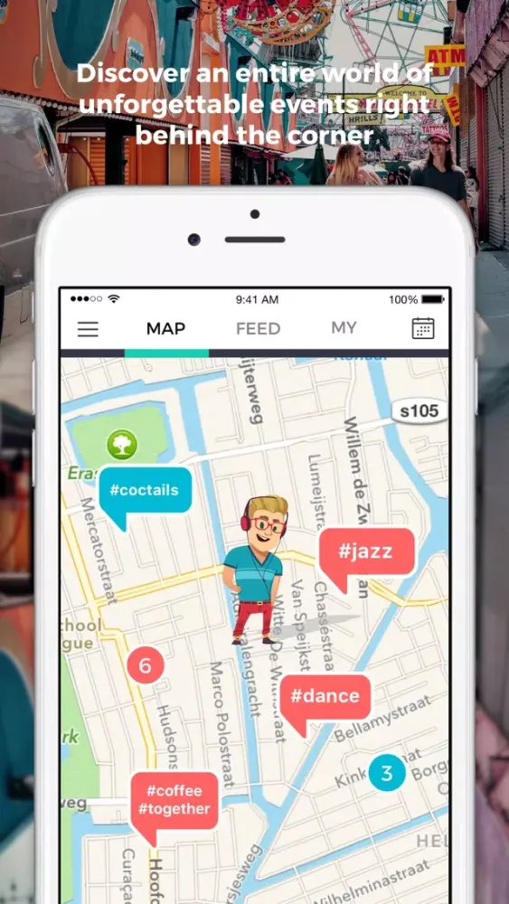 Capturas de pantalla de HeyYa! best events nearby