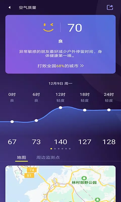 Capturas de tela do 中国天气