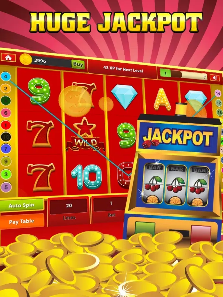 Casino Gram - Free Casino Game iPad  سکرین شاٹس