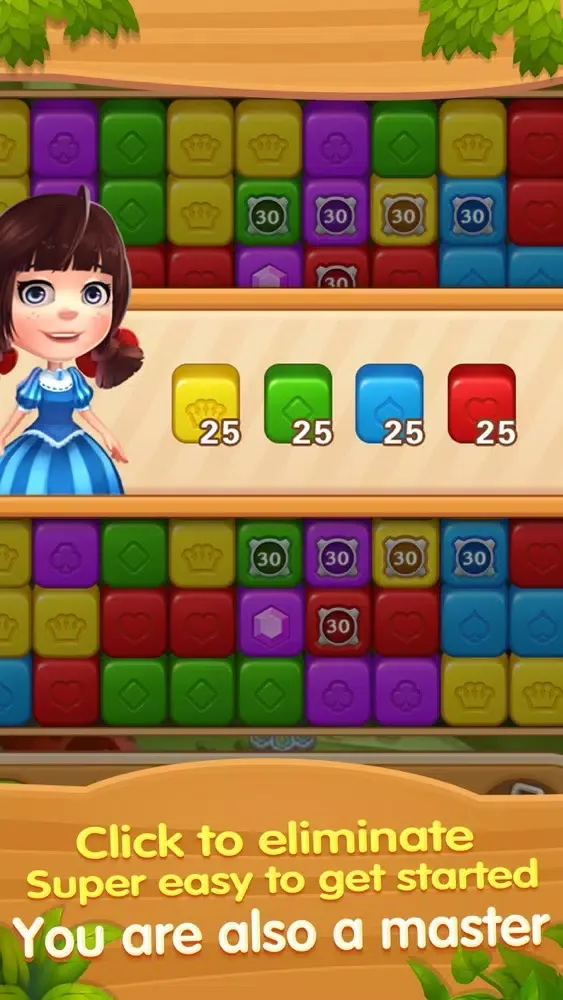 Cube Blast - Match 3 Games Screenshots