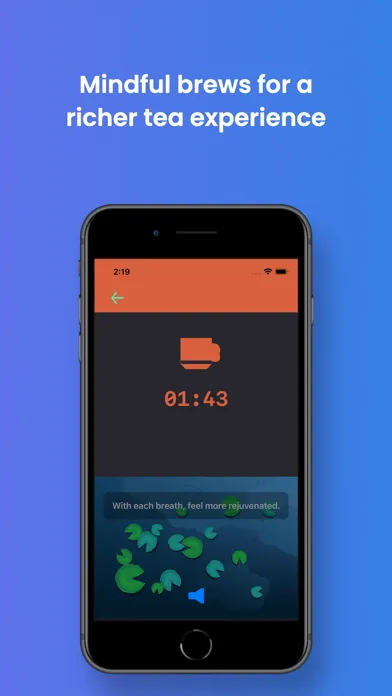 Tea Timer - Caffeine Countdown স্ক্রিনশট