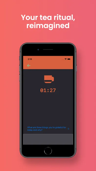 Tea Timer - Caffeine Countdown স্ক্রিনশট