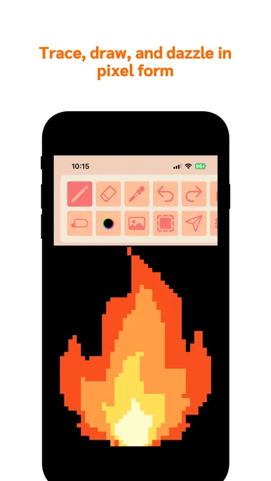 Ảnh chụp màn hình của Pixel Art Kit