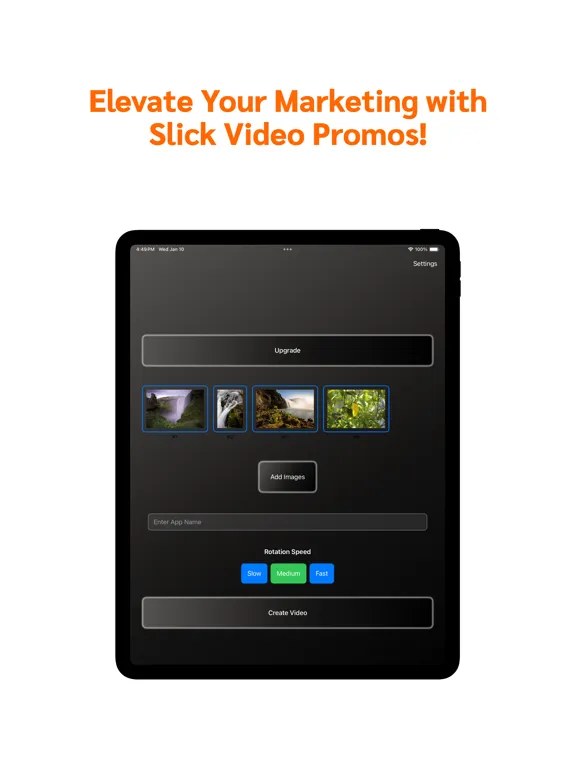 Promo Kit Marketing Asset Guru iPad 应用截图