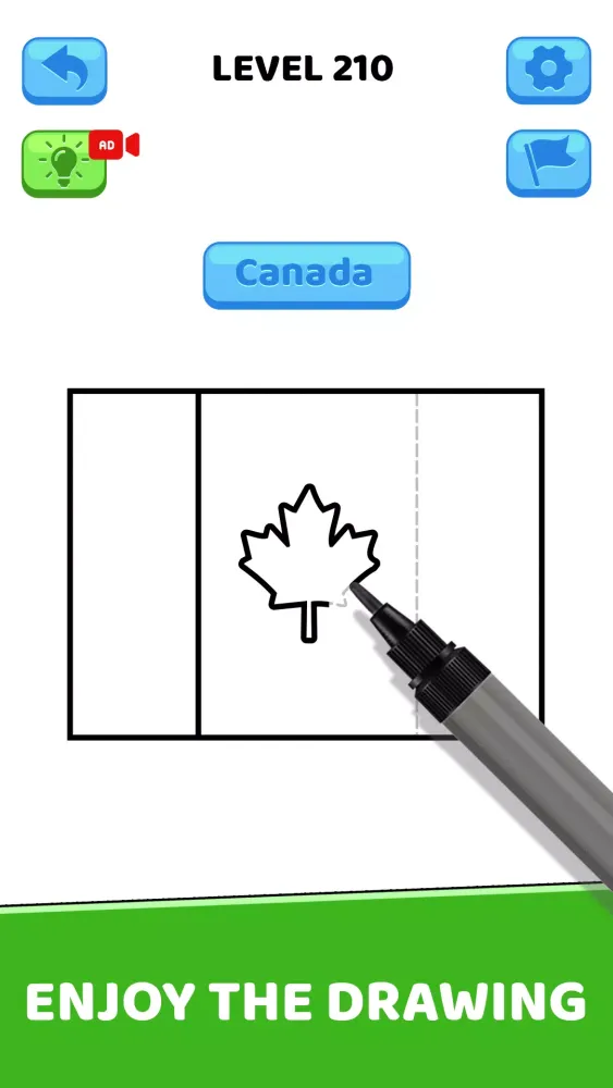 Flag Painting: Flag Puzzle Screenshots