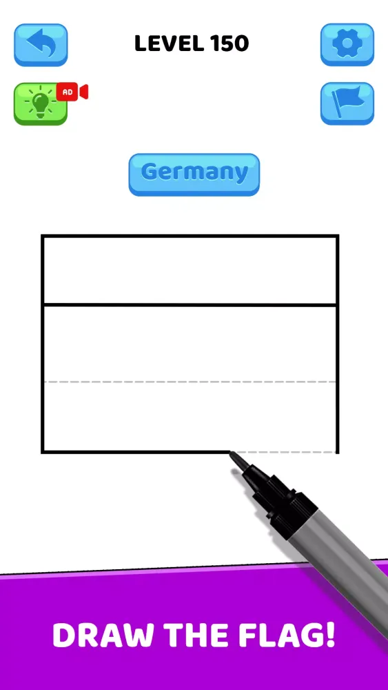 Flag Painting: Flag Puzzle Screenshots