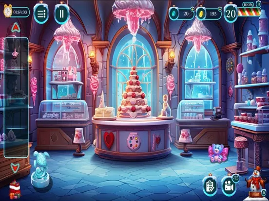 Tangkapan skrin Christmas Game: Frosty World iPad 