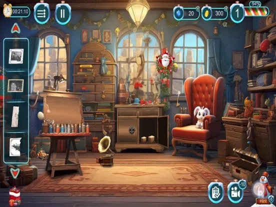 Tangkapan skrin Christmas Game: Frosty World iPad 