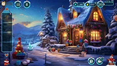 Tangkapan skrin Christmas Game: Frosty World