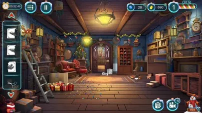 Tangkapan skrin Christmas Game: Frosty World