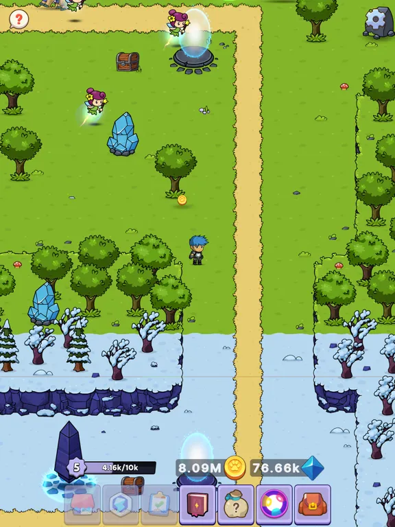 Tangkapan layar Pet Evolution: Idle Merge Game iPad 
