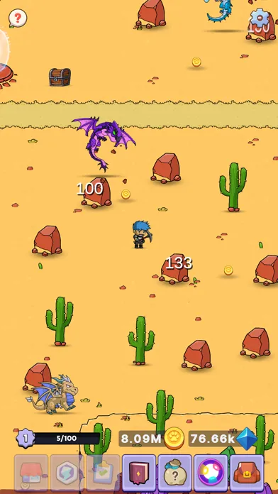 Tangkapan layar Pet Evolution: Idle Merge Game