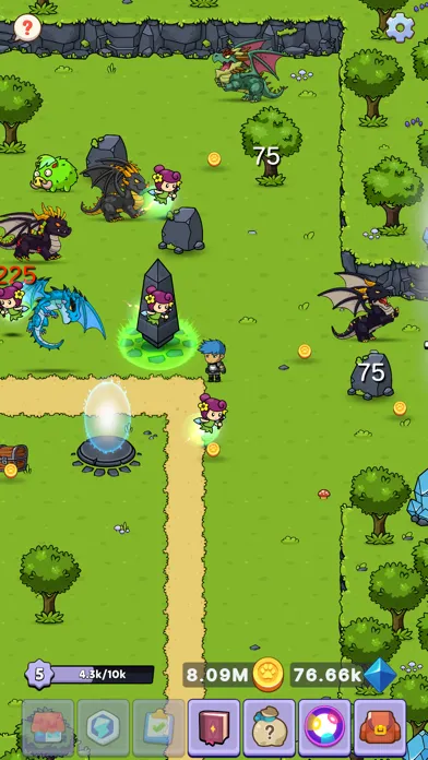 Tangkapan layar Pet Evolution: Idle Merge Game