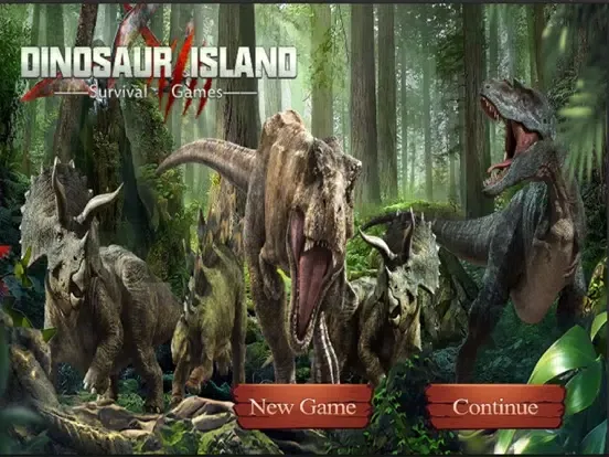 Capturas de tela do Dinosaur Island-Survival Games iPad 