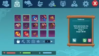 Capturas de tela do Dinosaur Island-Survival Games