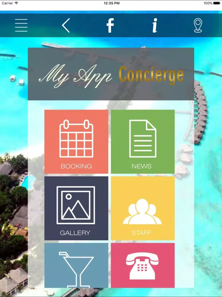 Скриншоты My APP Concierge iPad 
