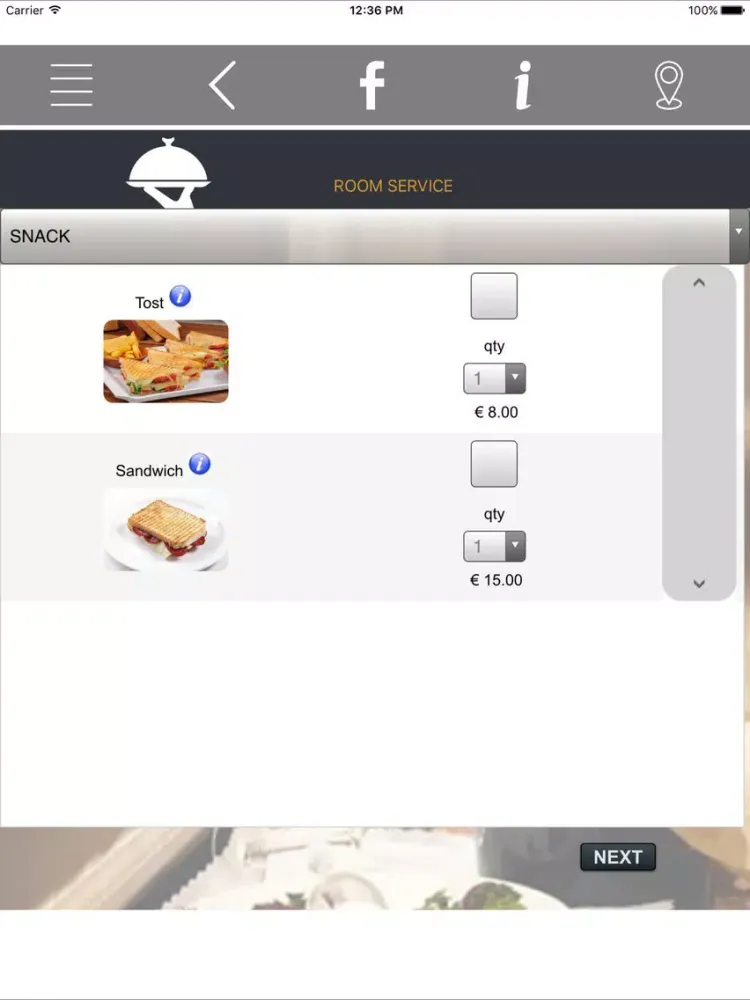 Скриншоты My APP Concierge iPad 