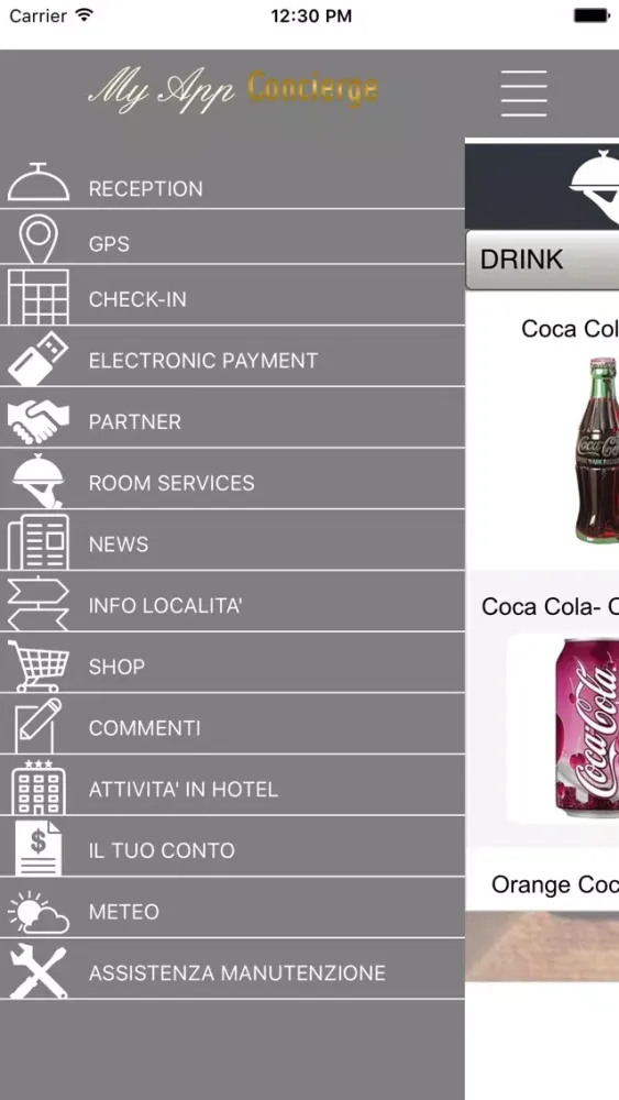 Скриншоты My APP Concierge