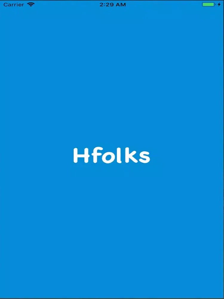 HFolks iPad 应用截图